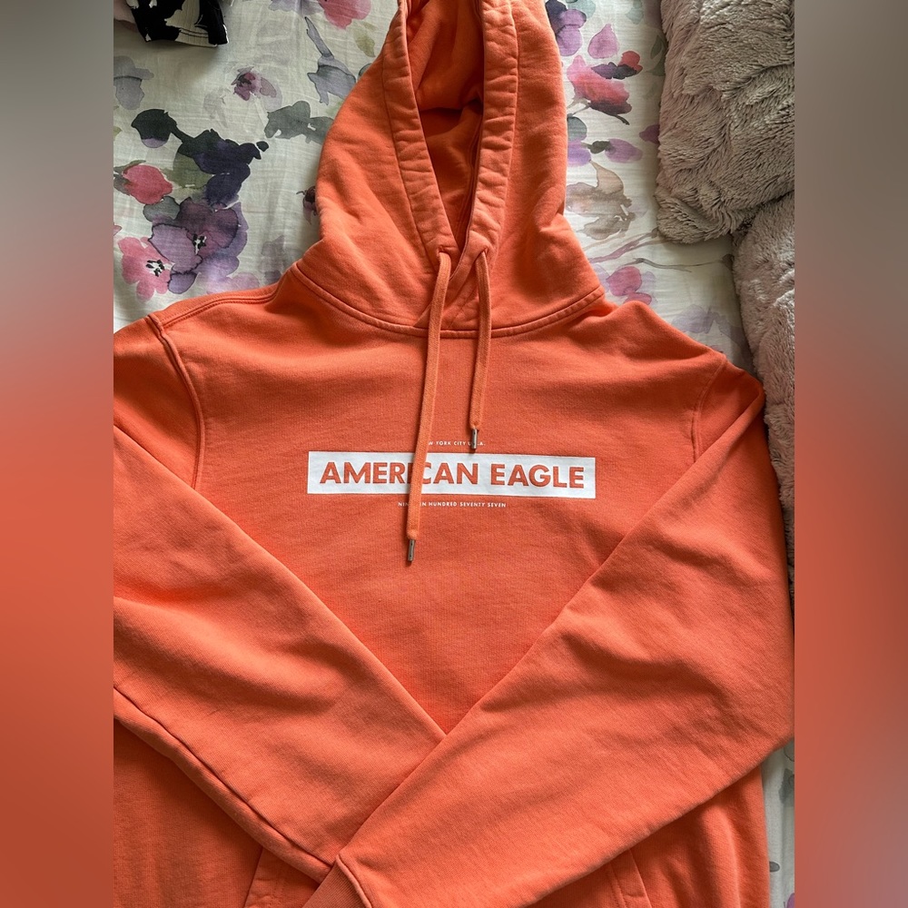 Salmon Color American Eagle hoodie, Fits a Small